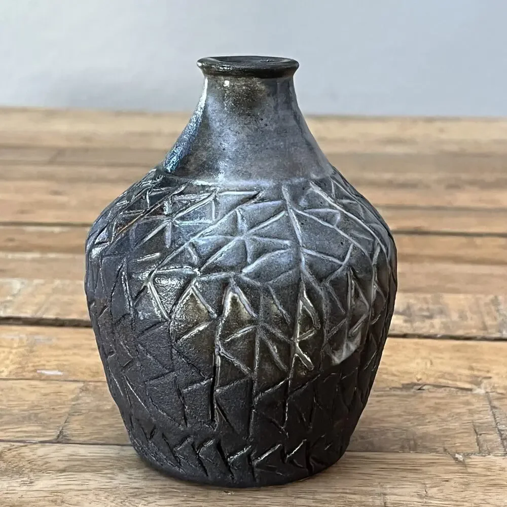 Handcrafted Ceramic Vase 4.75